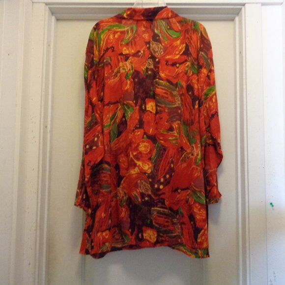 BIG SHIRT RETRO GIRL BRIGHTS CAROL LITTLE COLORS DRESS 20 W - Picture 4 of 7